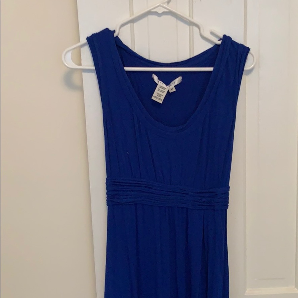 Blue maxi dress